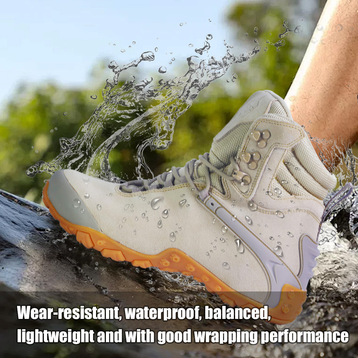 Outdoor camping adventure mountain climbing tactical boots desert combat work boots