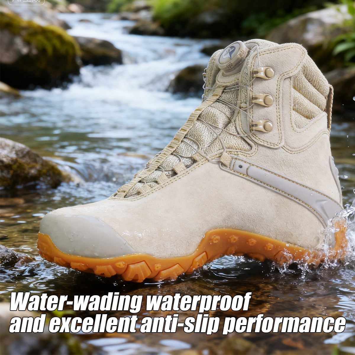 Professional outdoor hiking waterproof mountain climbing boots wear-resistant non-slip hunting tactical boots