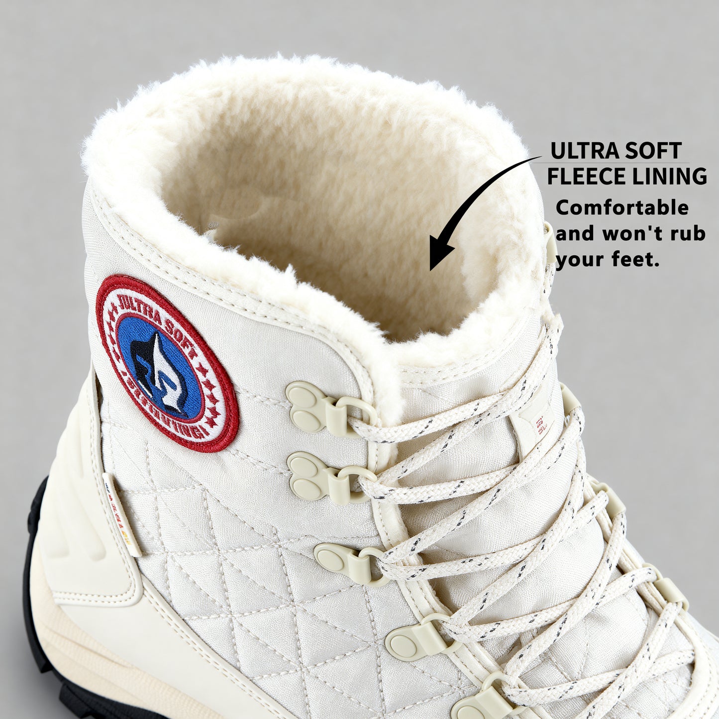 Winter non-slip, cold-resistant, and warm outdoor hiking boots