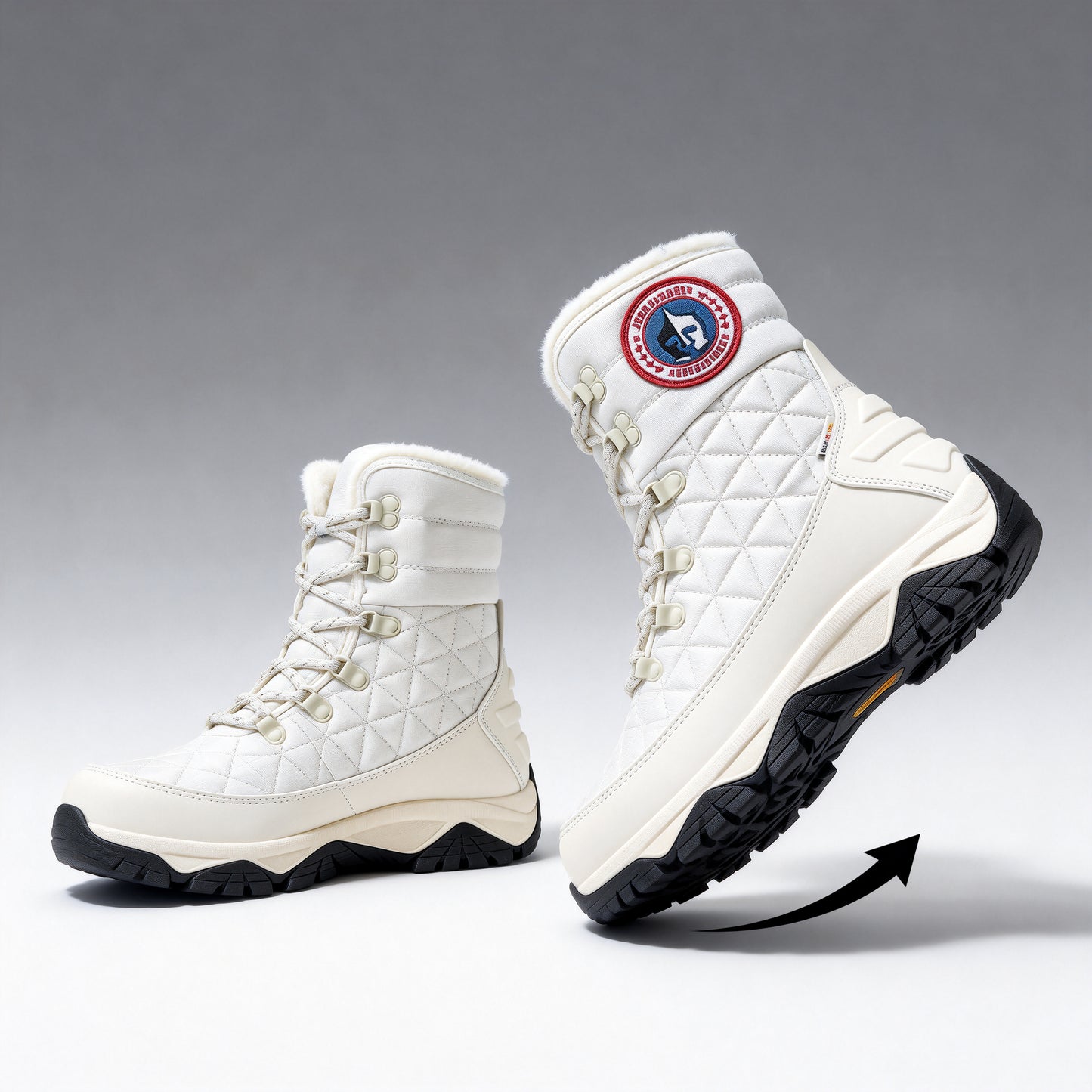 Winter non-slip, cold-resistant, and warm outdoor hiking boots