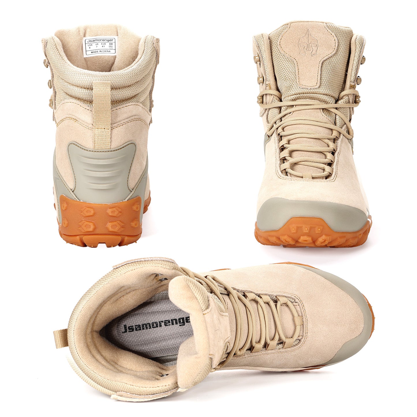 Outdoor camping adventure mountain climbing tactical boots desert combat work boots