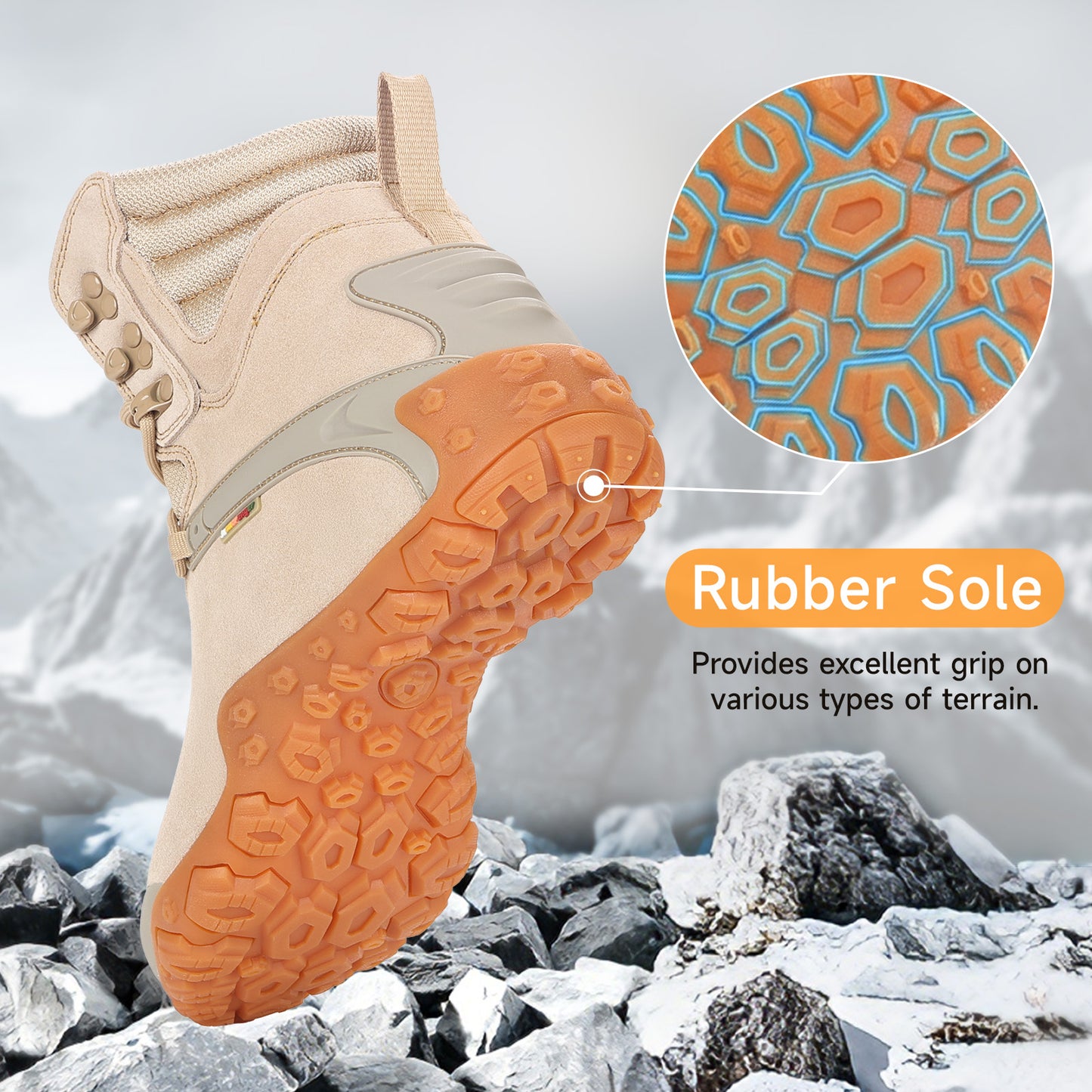 Outdoor camping adventure mountain climbing tactical boots desert combat work boots