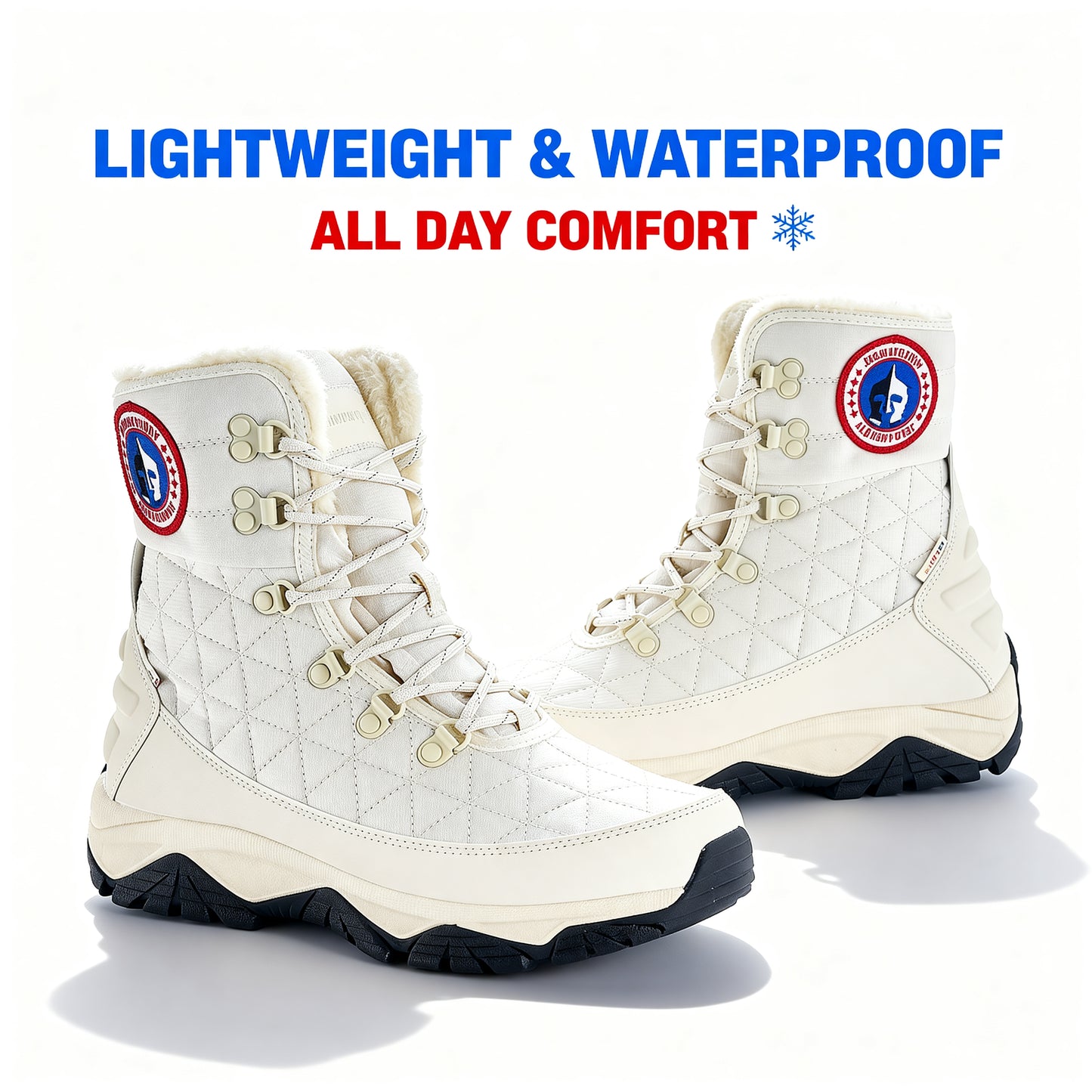 Winter non-slip, cold-resistant, and warm outdoor hiking boots