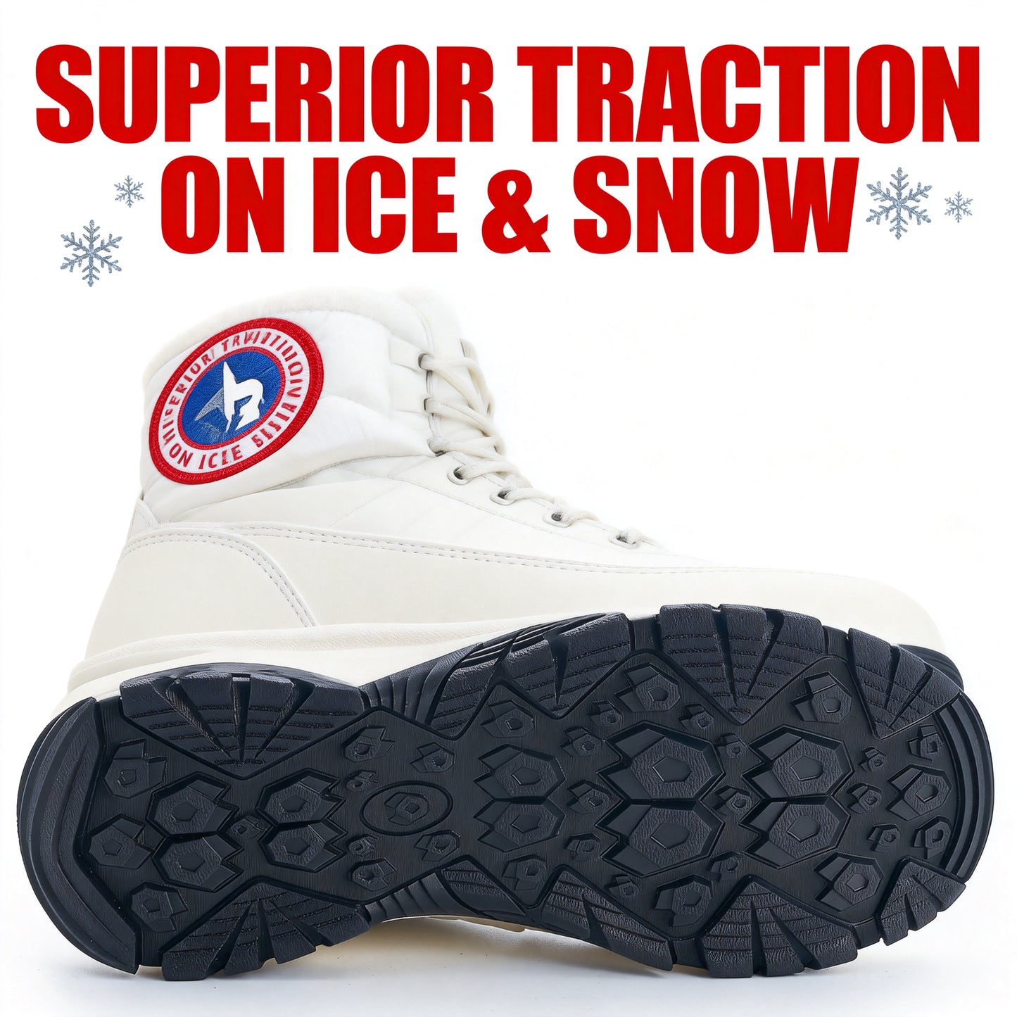 Winter non-slip, cold-resistant, and warm outdoor hiking boots